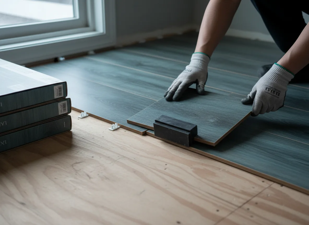 Luxury Vinyl Plank Installation company in Cedarville, MI